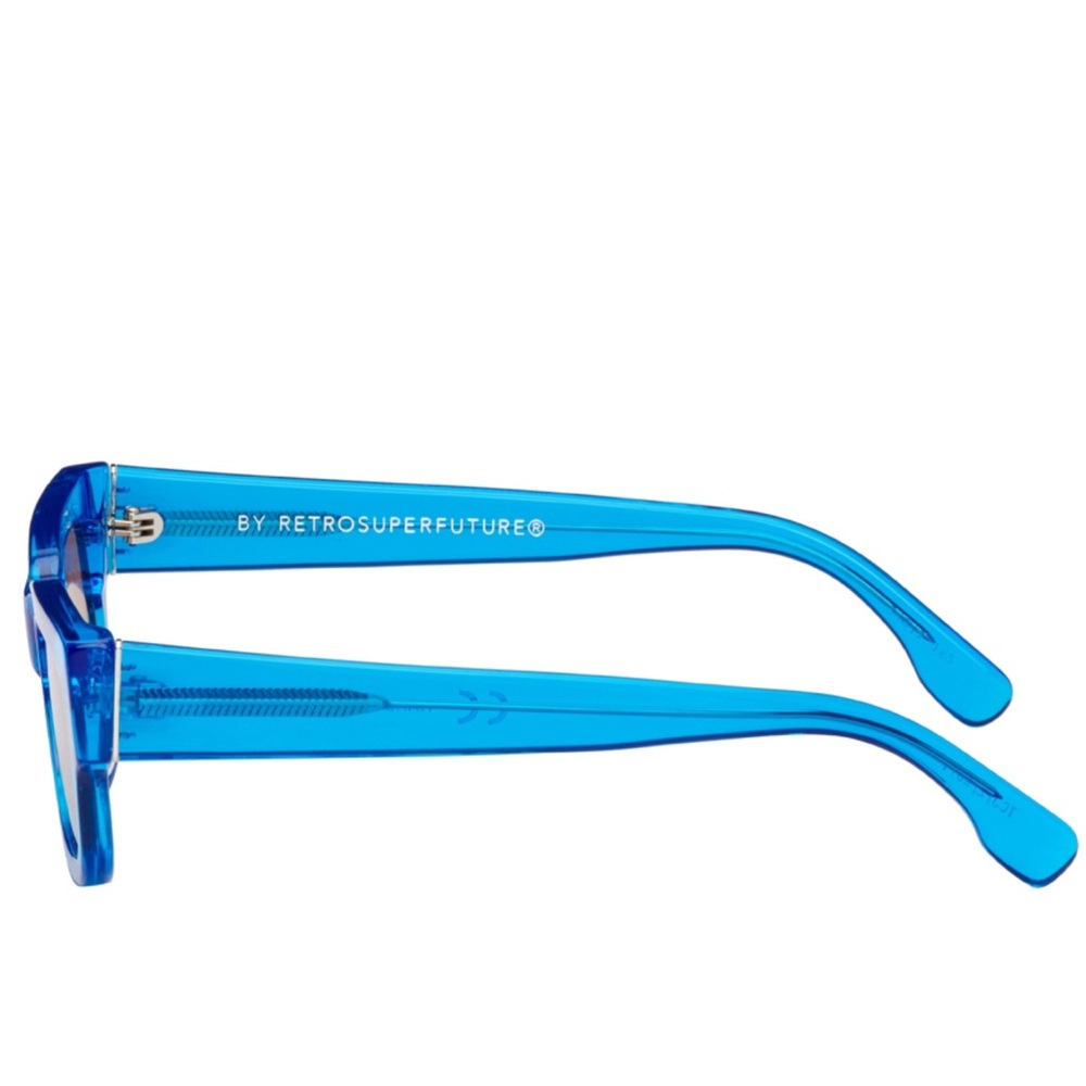RETROSUPERFUTURE | Blue Roma Sunglasses - Picture 11 of 12